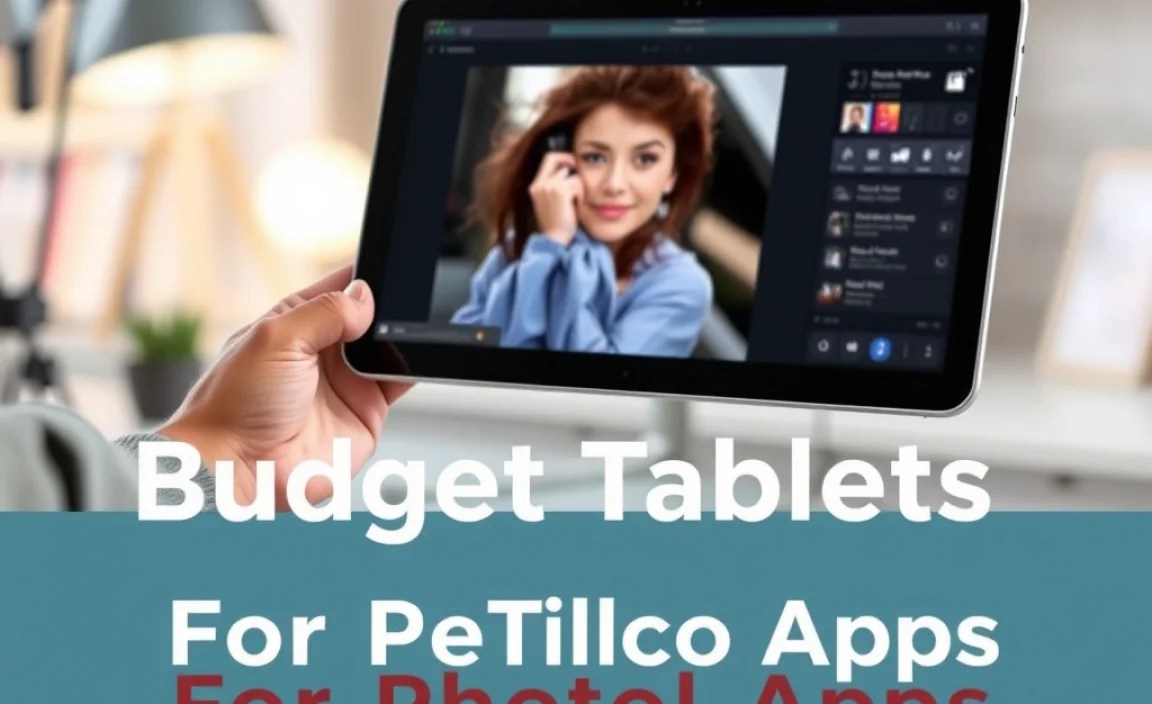 Essential Photo Editing Apps for Tablets