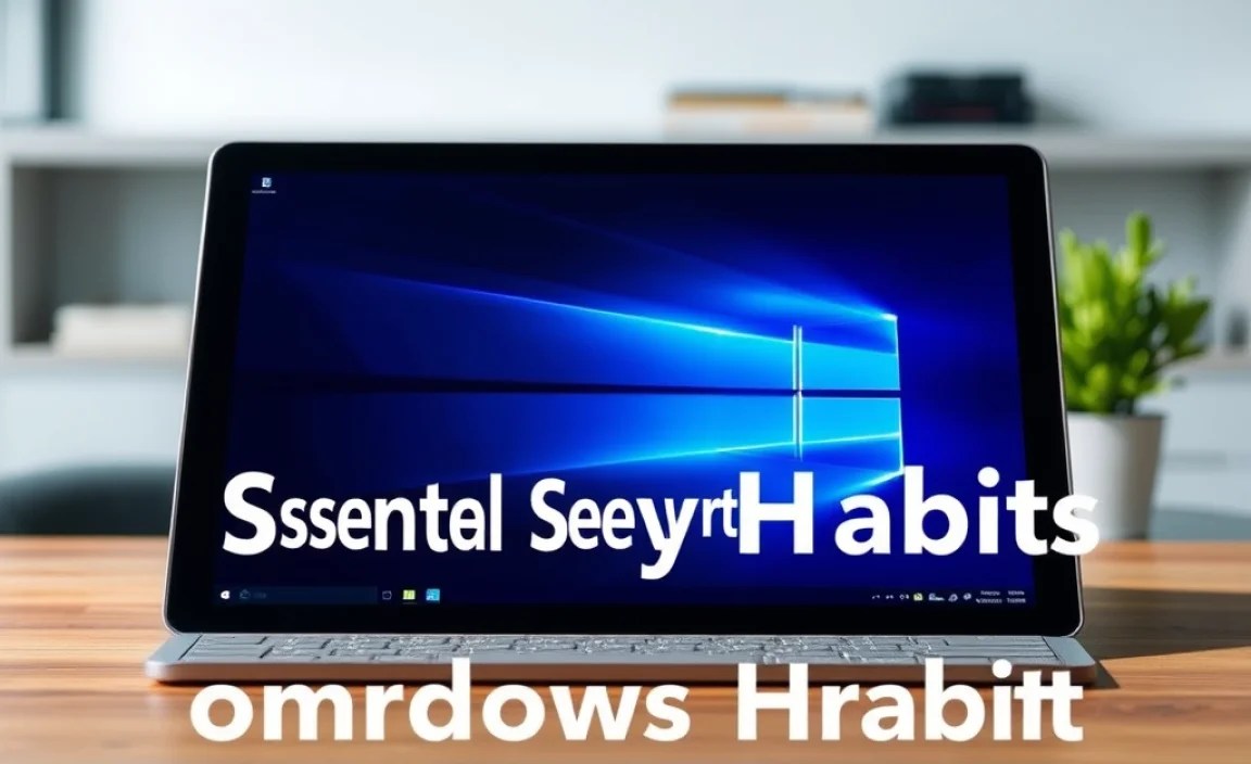 Essential Security Habits for Your Surface Pro X