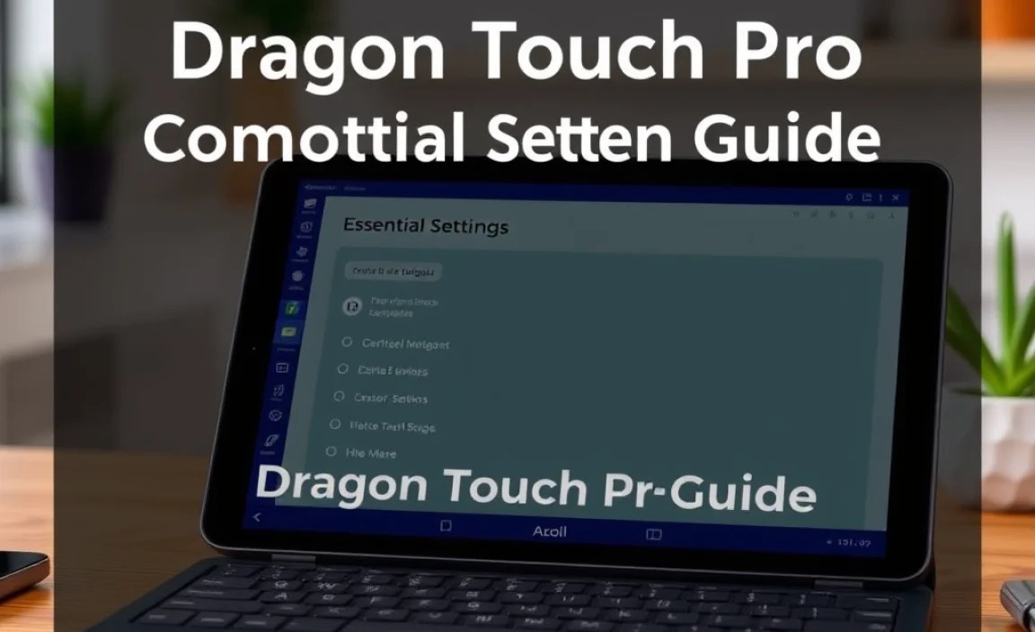 Essential Settings for Your Dragon Touch Pro Tablet