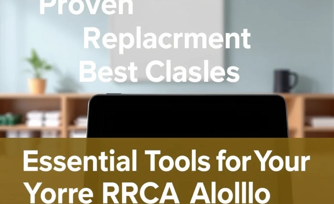 Essential Tools for Your RCA Tablet Apollo Screen Replacement