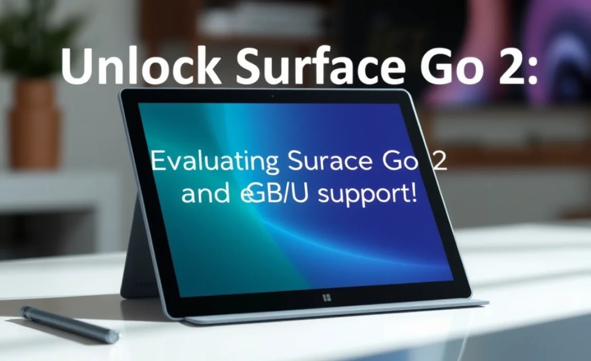 Evaluating Surface Go 2 and eGPU Performance