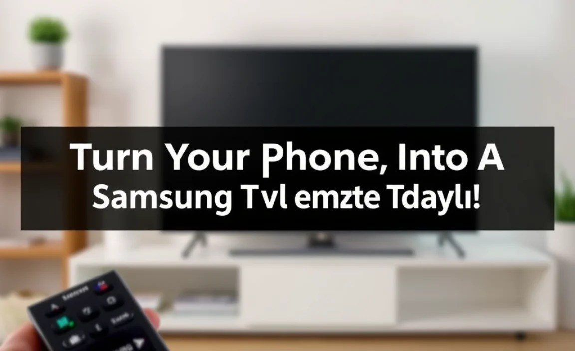 Exploring Other Remote Control Apps for Samsung TV