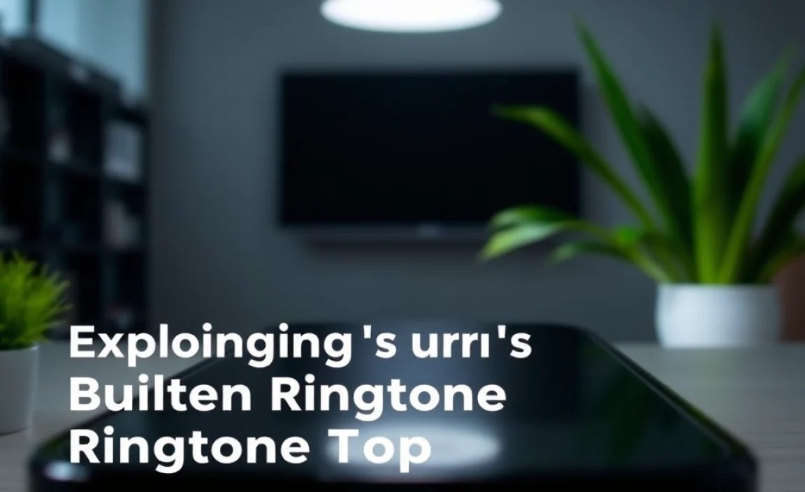 Exploring Samsung’s Built-In Ringtone Options