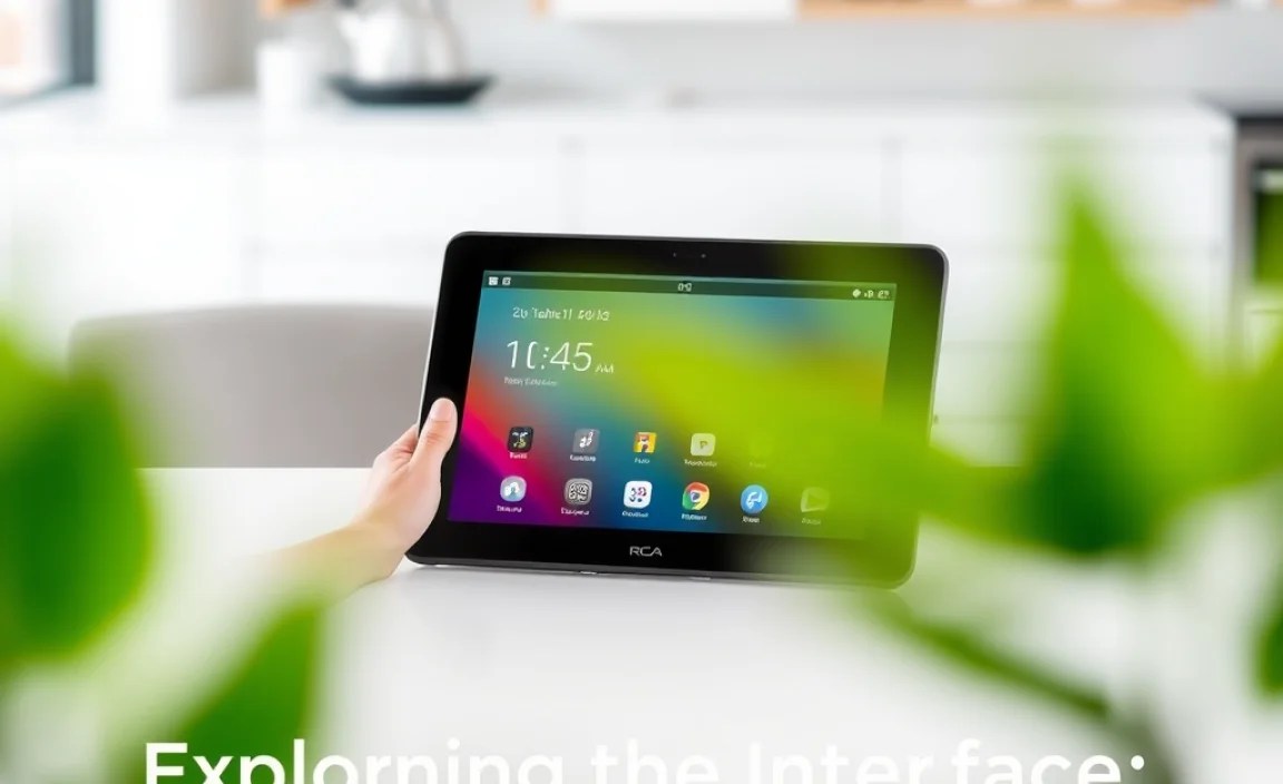 Exploring the Interface: Navigating Your Tablet