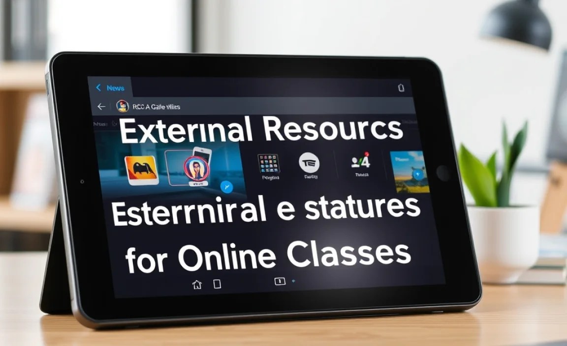 External Resources for Online Learning