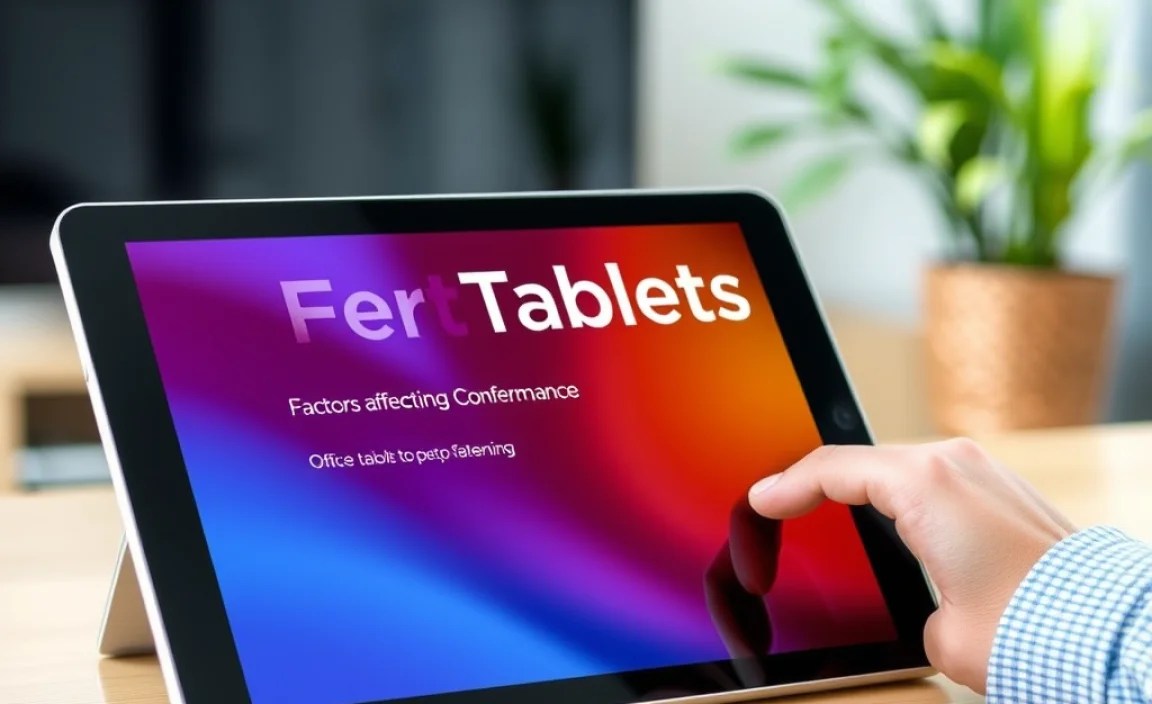 Factors Affecting Tablet Performance