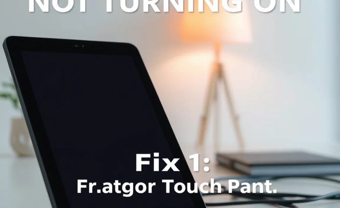 Fix 1: Charge Your Tablet Properly