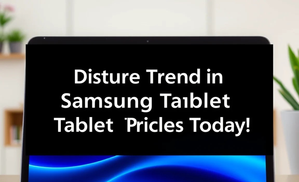 Future Trends in Samsung Tablet Pricing