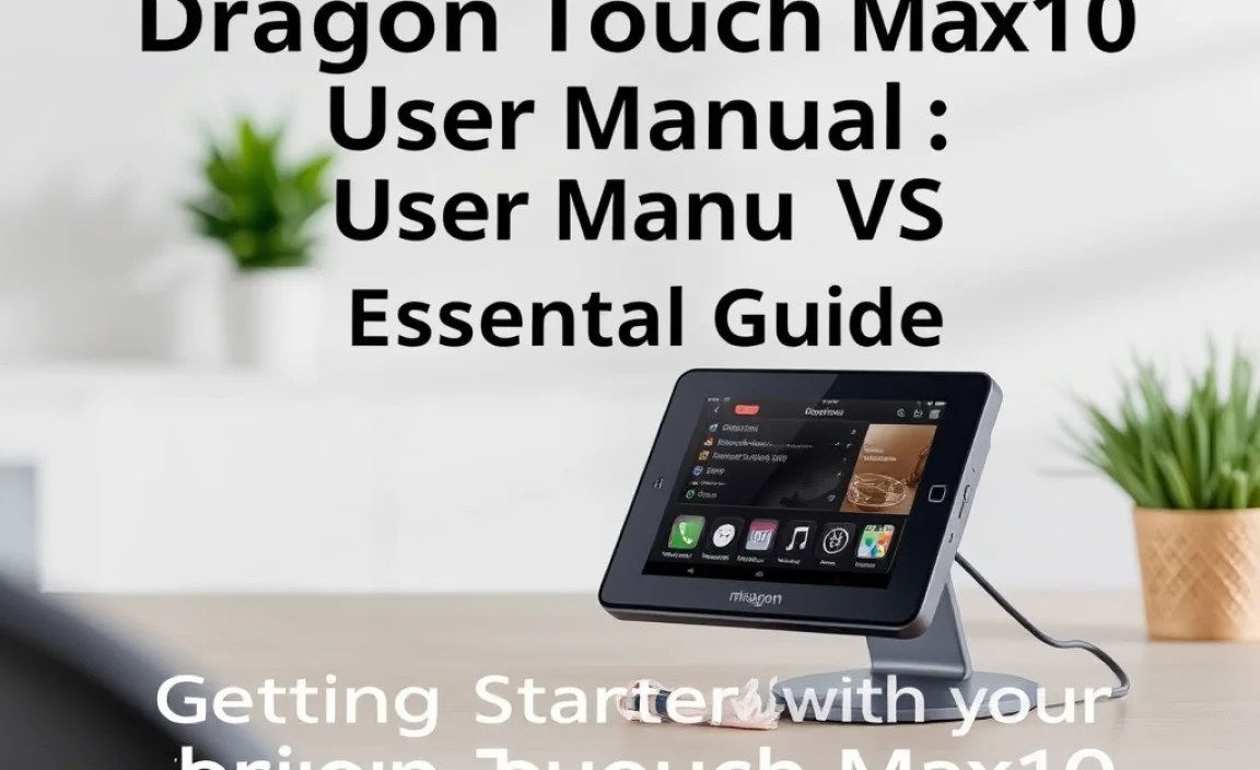 Getting Started with Your Dragon Touch Max10: The Quick Start