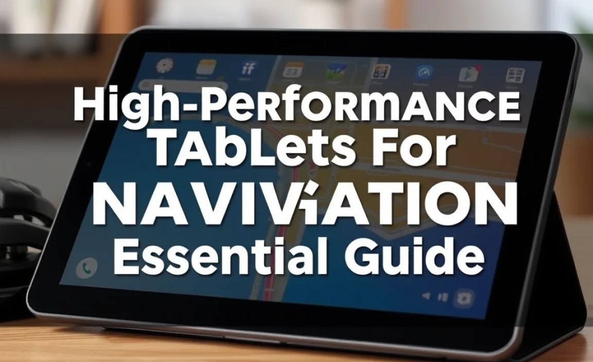 High-Performance Tablets For Navigation Comparison: Essential Guide