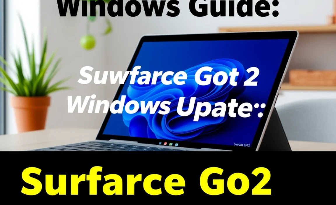 How to Install Surface Go 2 Windows Updates: Step-by-Step