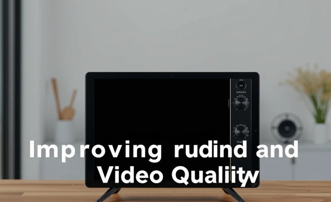 Improving Audio and Video Quality