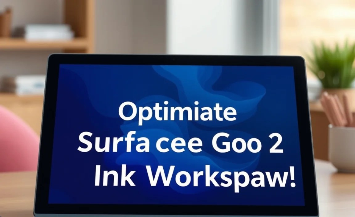 Integrating Surface Pen with Ink Workspace
