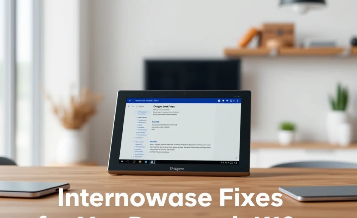 Intermediate Software Fixes for Your Dragon Touch K10
