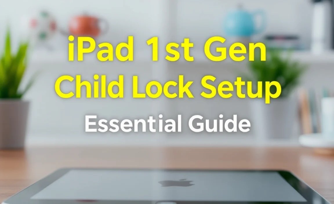 iPad 1st Gen Child Lock Setup: Essential Guide