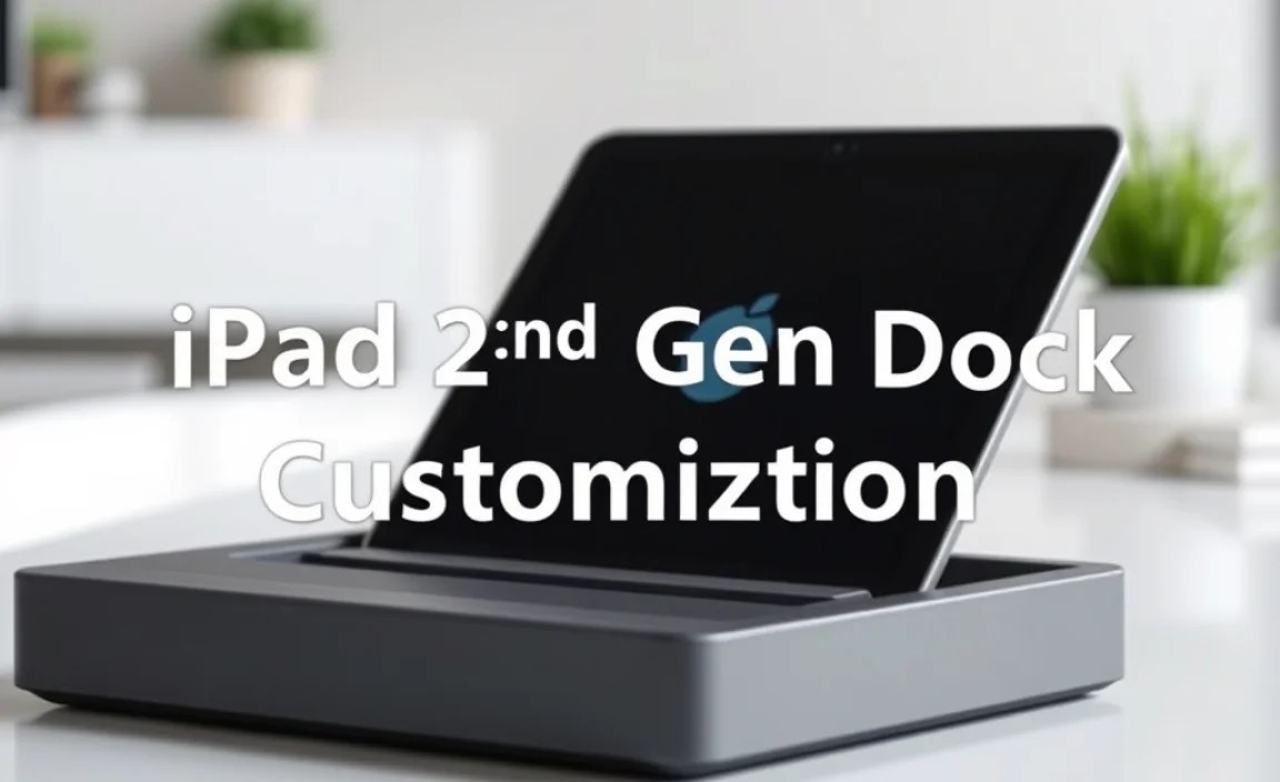 iPad 2nd Gen Dock Customization: Genius Essential