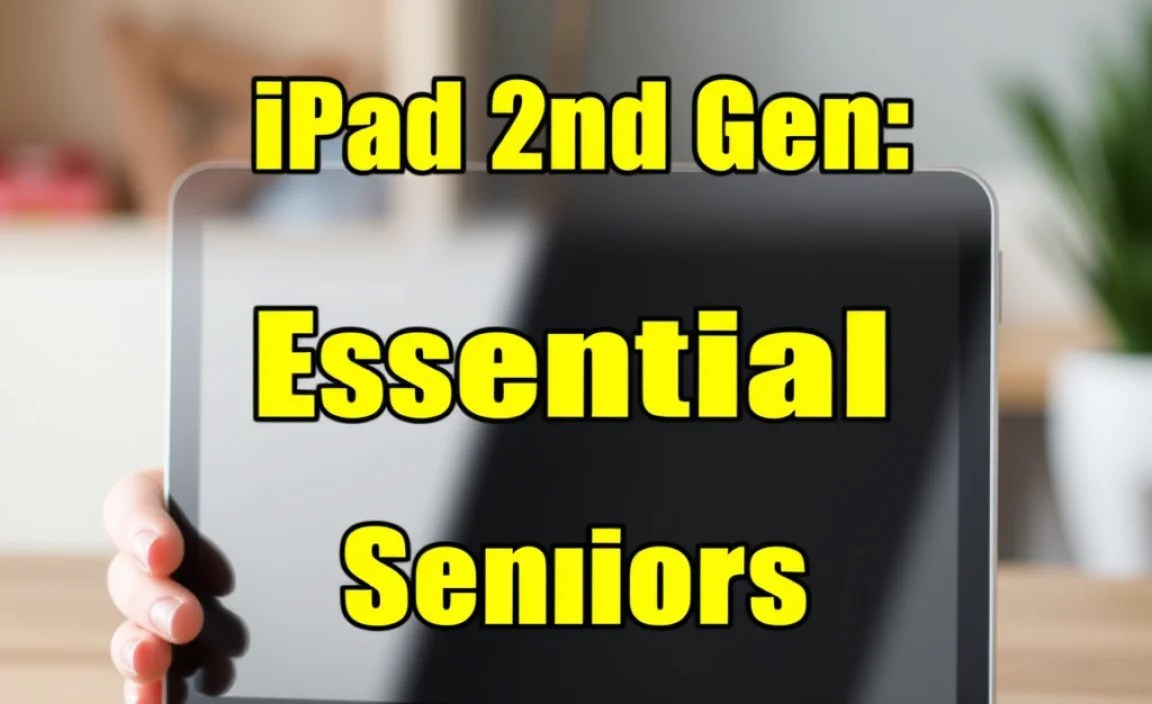 iPad 2nd Gen: Essential For Seniors