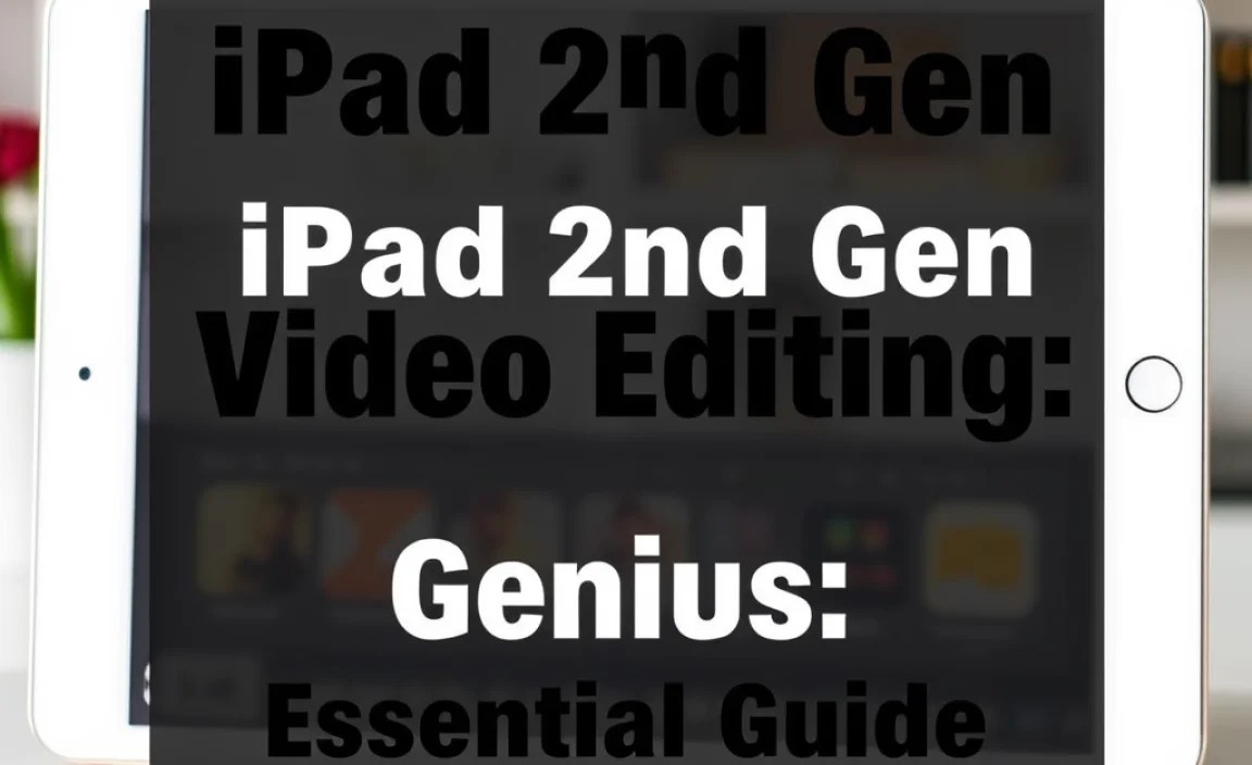 iPad 2nd Gen Video Editing: Genius, Essential Guide