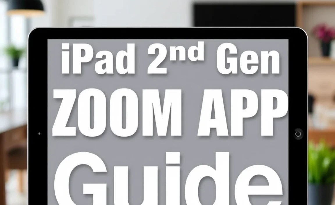iPad 2nd Gen Zoom App: Essential Guide