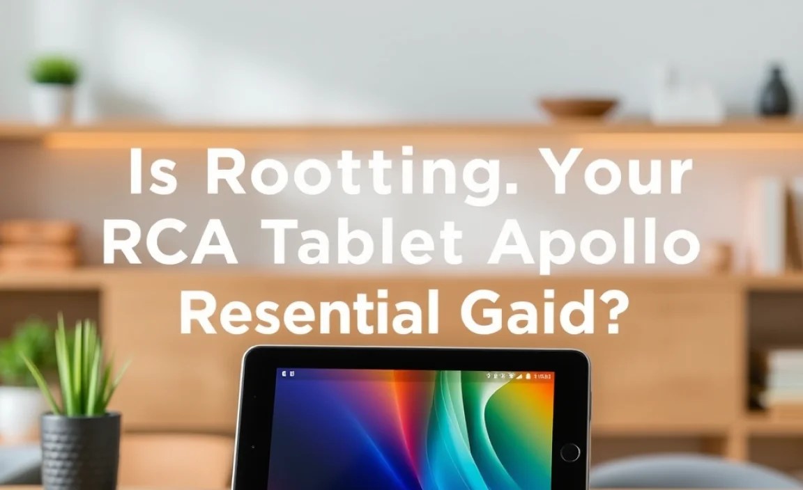 Is Rooting Your RCA Tablet Apollo Safe?