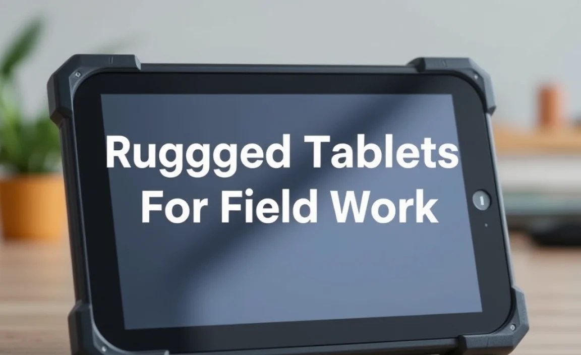 Key Features to Look For in a Rugged Tablet for Field Work