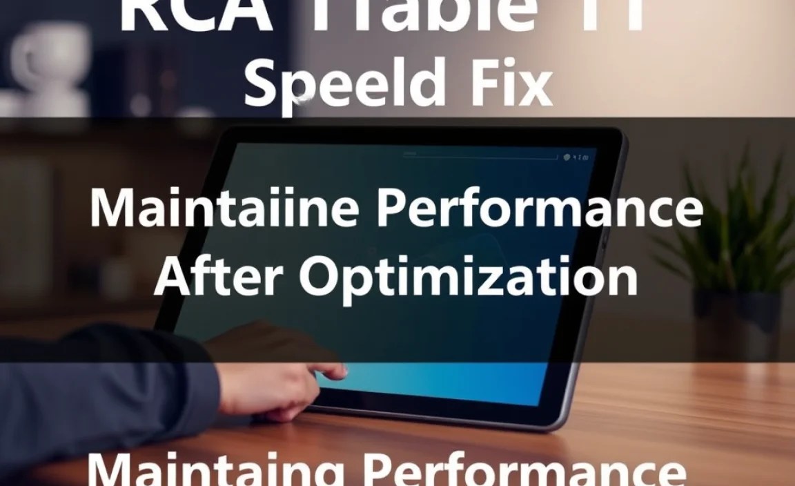 Maintaining Performance After Optimization