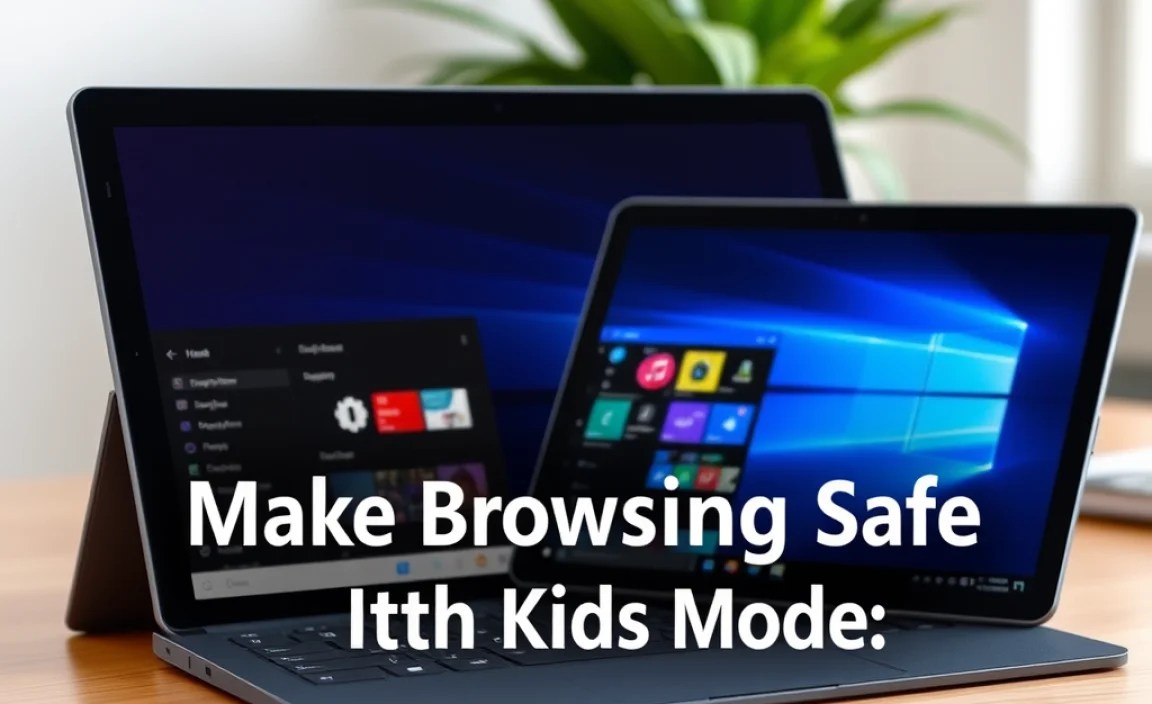 Make Browsing Safe With Kids Mode