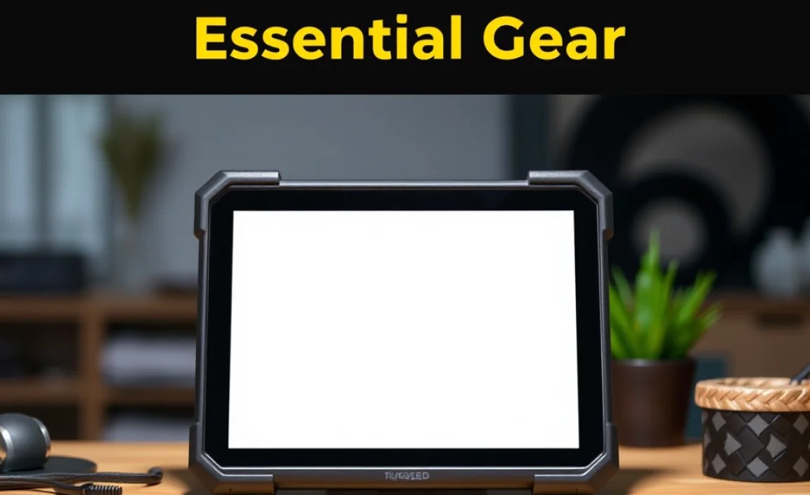 Making Your Rugged Tablet Presentation-Ready