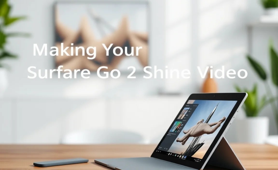 Making Your Surface Go 2 Shine with Video