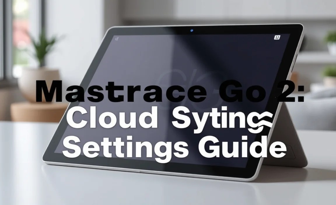 Master Surface Go 2: Cloud Sync Settings Guide