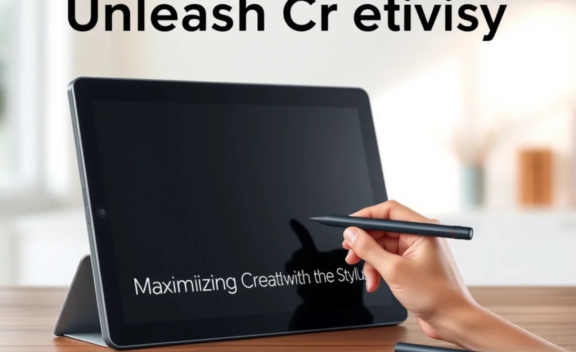 Maximizing Creativity with the Stylus