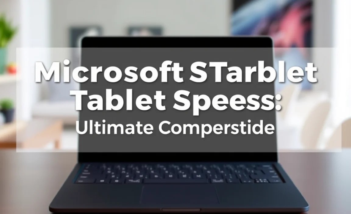 Microsoft Surface Tablet Specs: Ultimate Comparison Guide