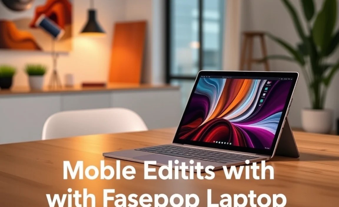 Mobile Editing with Surface Laptop Studio