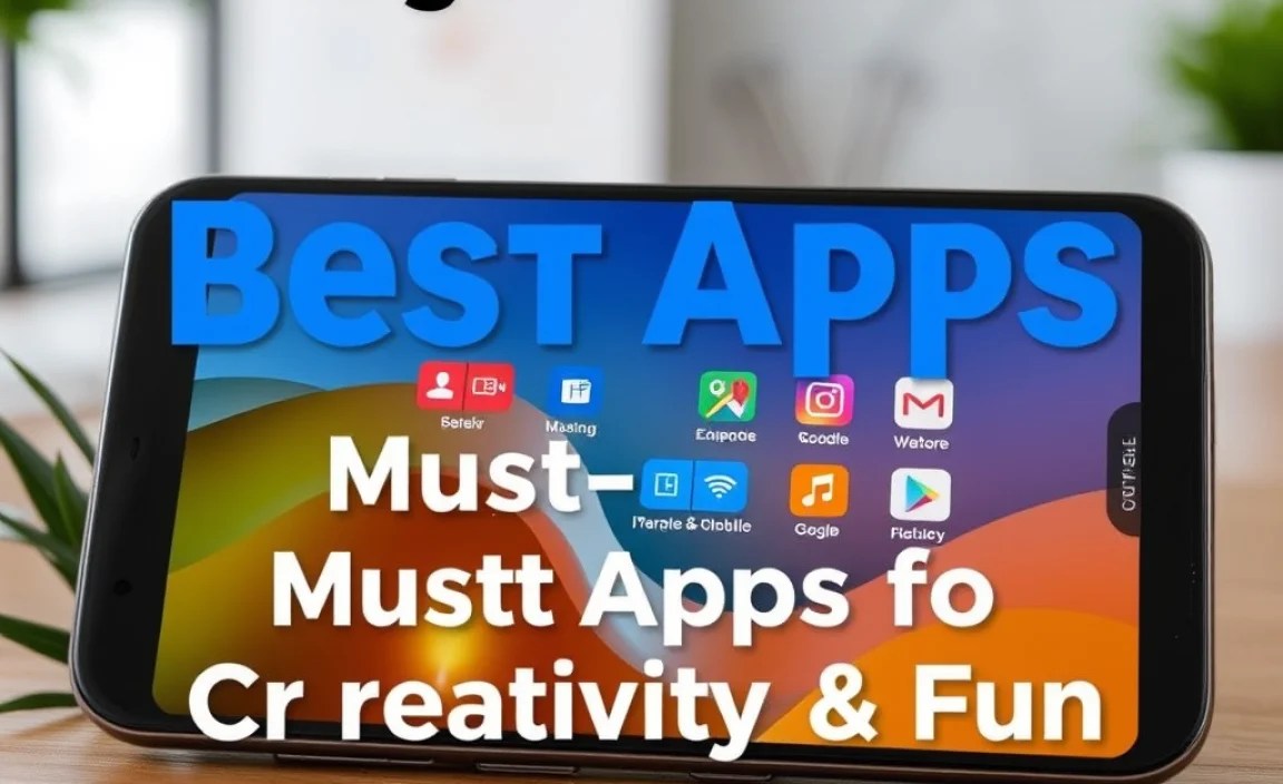Must-Have Apps for Creativity &amp; Fun