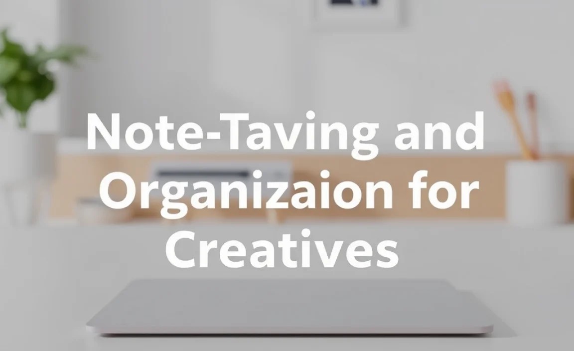 Note-Taking and Organization for Creatives