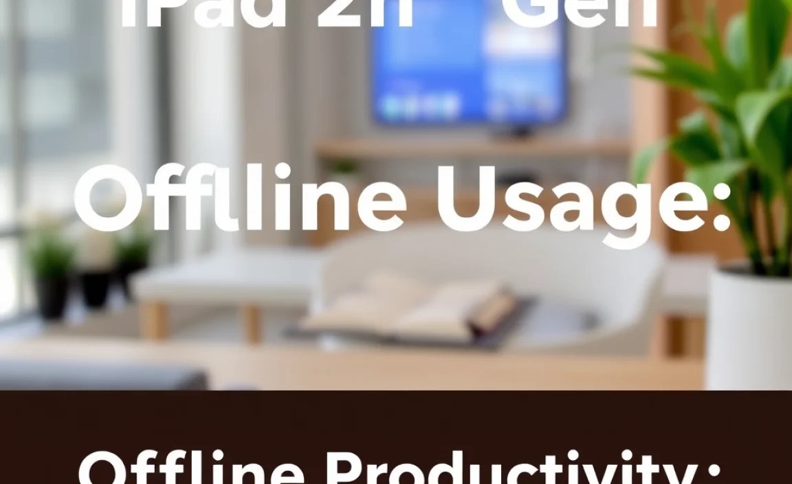 Offline Productivity: Apps and Tools