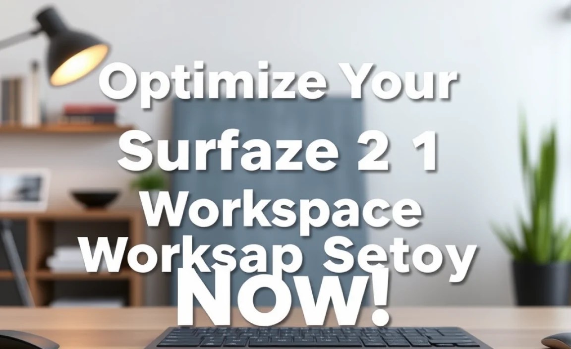 Optimize Your Surface Go 2 Ink Workspace Setup Now!