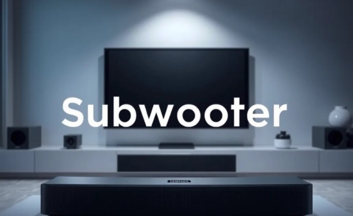Optimizing Audio Settings for Samsung Subwoofers