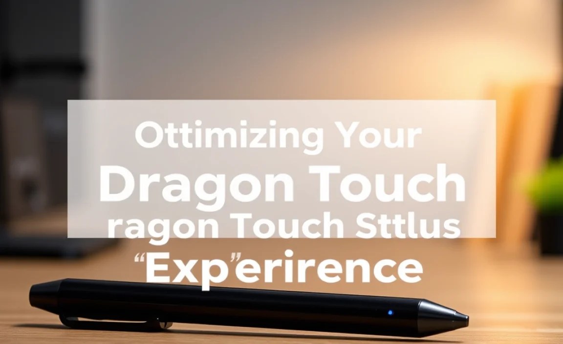 Optimizing Your Dragon Touch K10 Stylus Experience