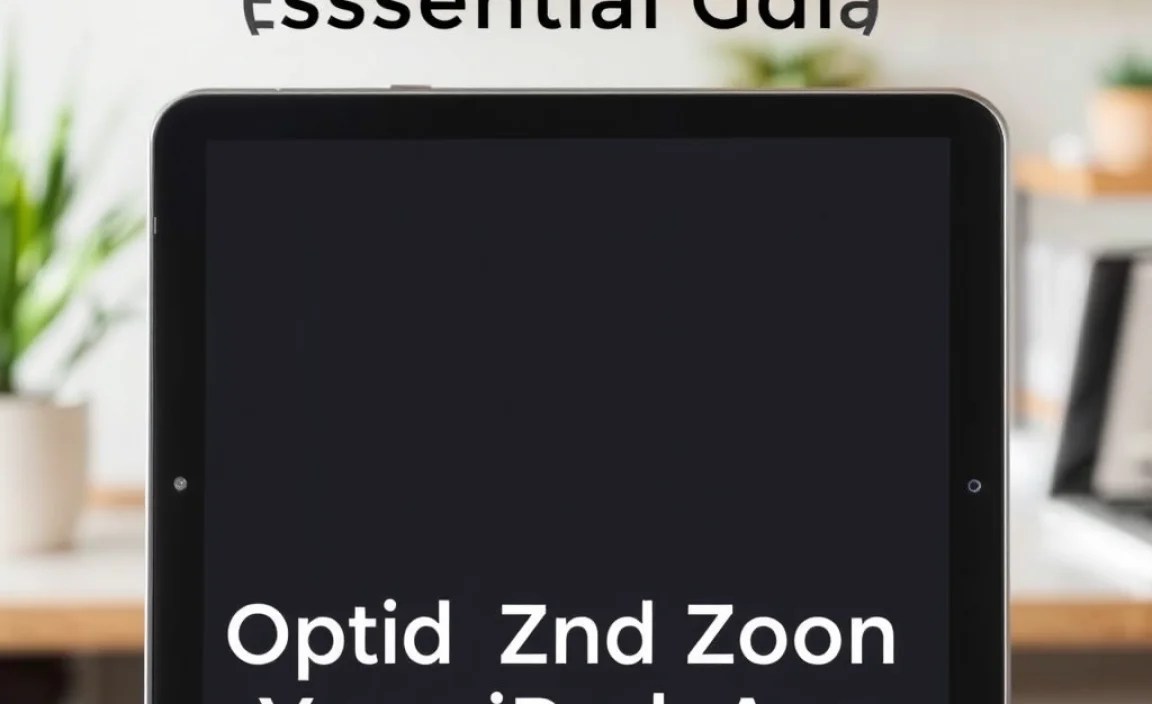 Optimizing Zoom on Your iPad 2nd Gen