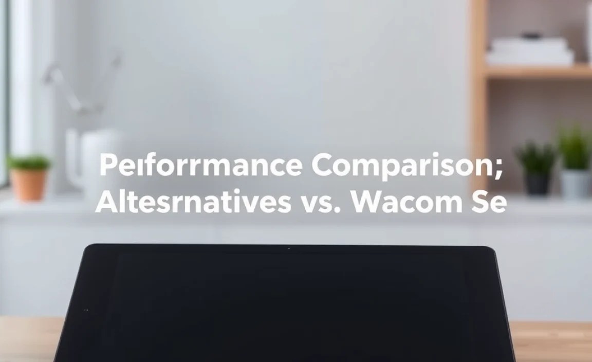 Performance Comparison: Alternatives vs. Wacom