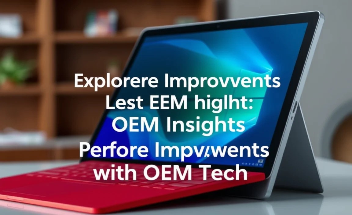 Performance Improvements with OEM Tech
