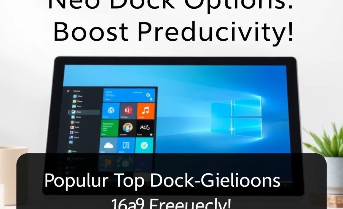Popular Dock Options for Surface Neo