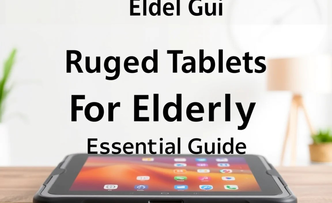 Popular Rugged Tablet Brands and Models (Examples)
