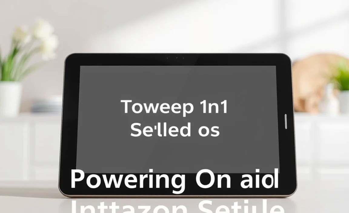 Powering On and Initial Setup