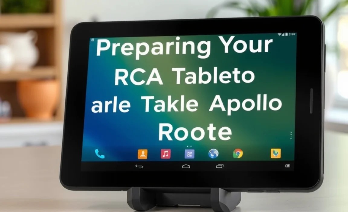 Preparing Your RCA Tablet Apollo for Rooting