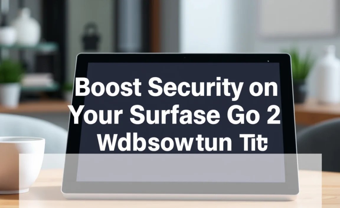 Protecting Your Tablet from Theft