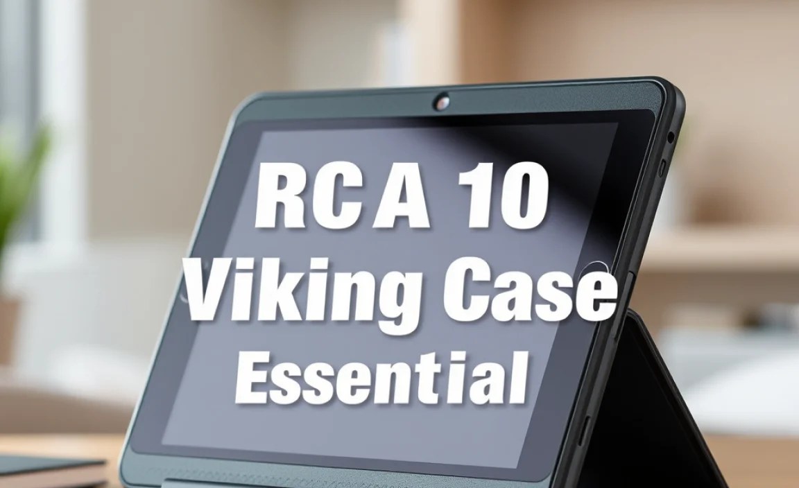 RCA Tablet 10 Viking Pro Case: Essential Stand