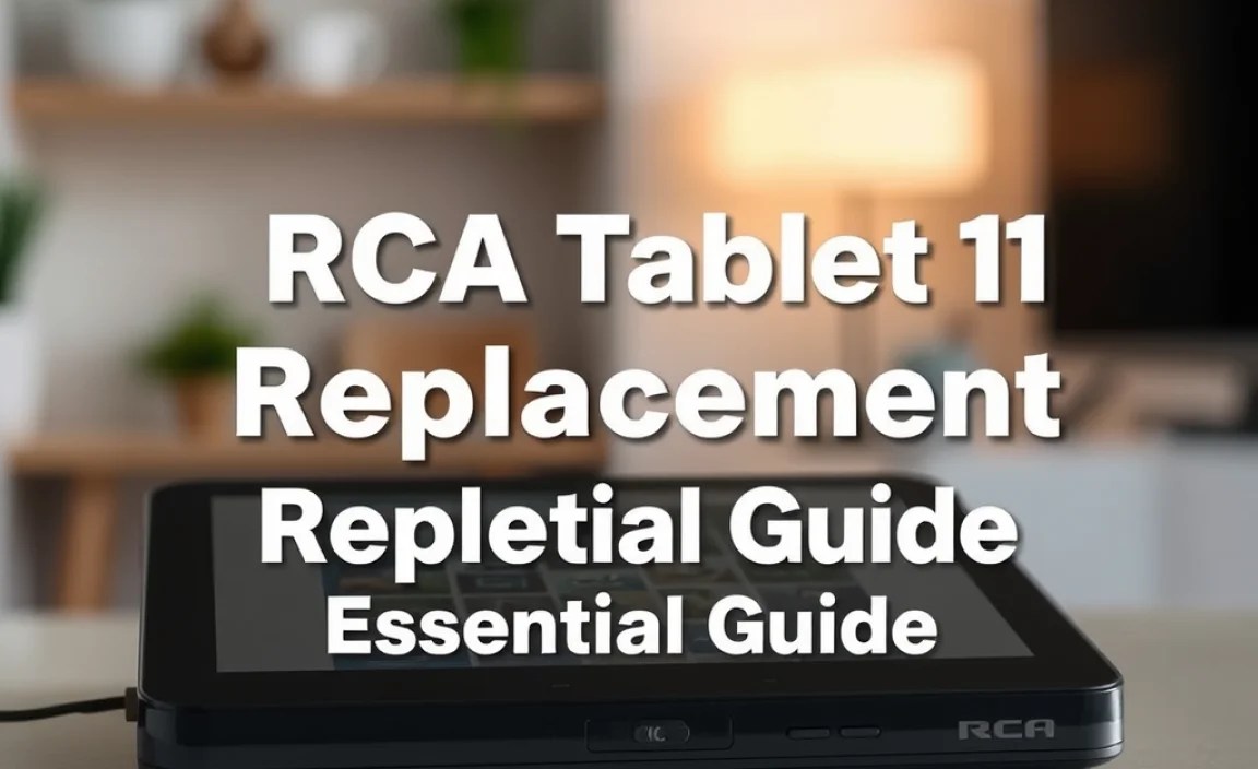 RCA Tablet 11 Galileo Screen Replacement: Essential Guide