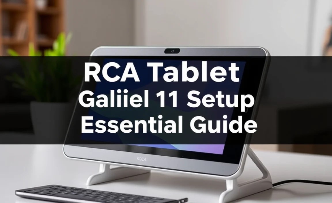 RCA Tablet 11 Galileo Setup: Essential Guide